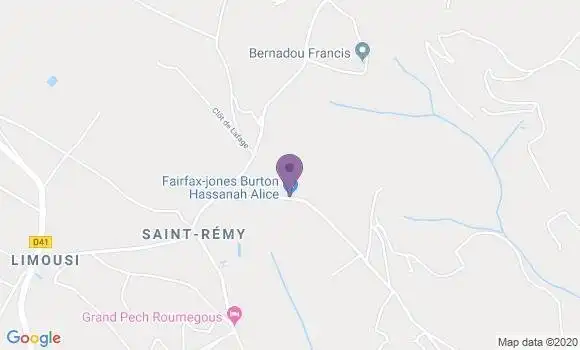 Localisation Burton Raymond