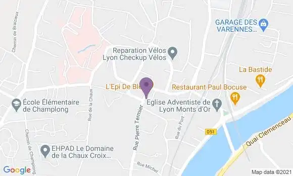 Localisation Portheret Elodie
