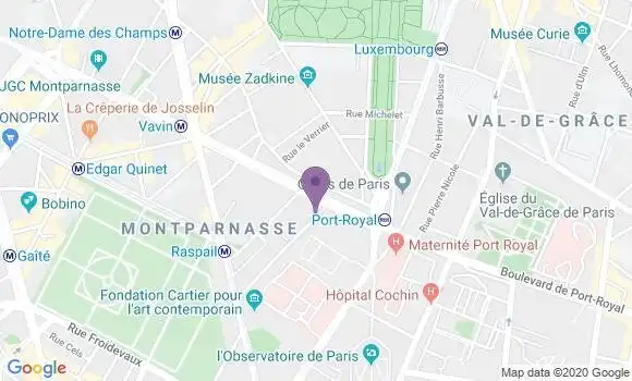 Localisation Culot Maurice