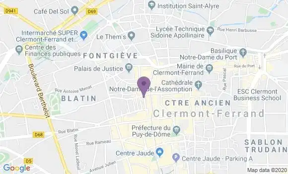 Localisation Bernard Thomas