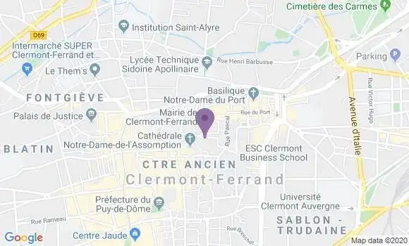 Localisation Brugerolles Vincent