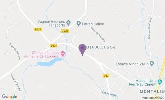 Localisation Tivillier Jean Claude