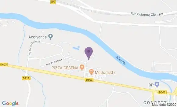 Localisation Verhaeghe Anne