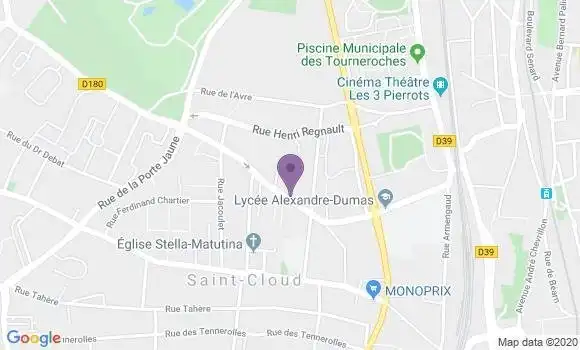 Localisation Jacquemain Mathilde