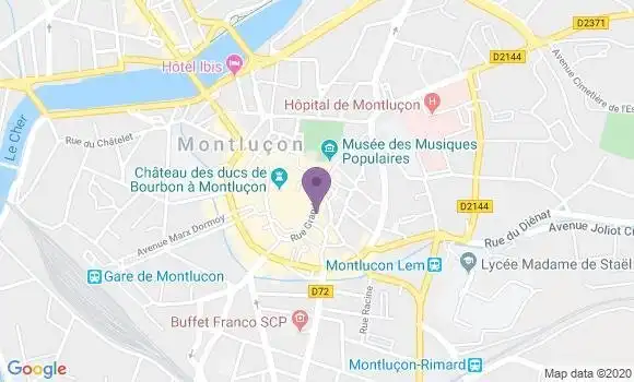 Localisation Valigny Jean Paul
