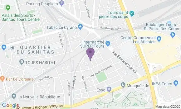 Localisation Cazabat Anne