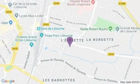 Localisation Vizerie Marie Laurence