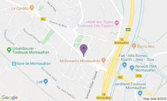 Localisation Manenc Sandra