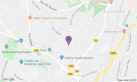Localisation Carre Charles