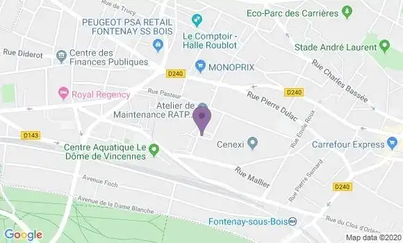 Localisation Le Bouette Sandrine