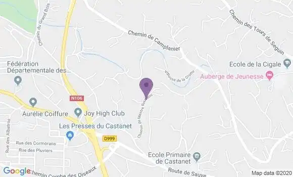 Localisation Bodard François