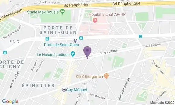 Localisation Postec Enora