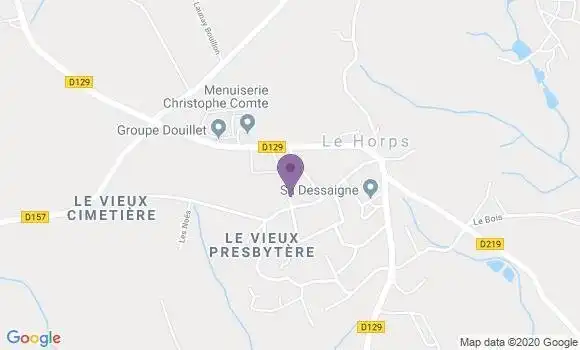 Localisation Letertre Martin Corinne