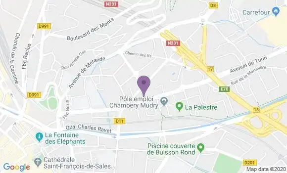 Localisation Fauge Bernard