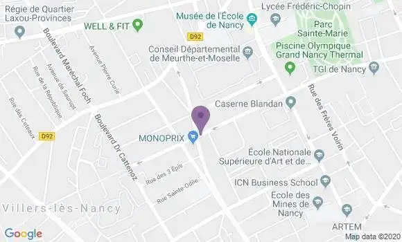 Localisation Kern Manon