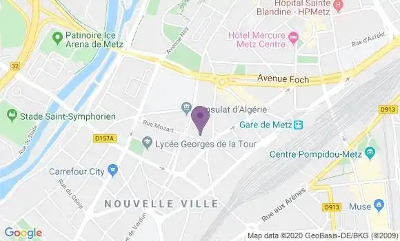 Localisation Toffaloni Vincent