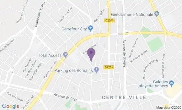 Localisation Favre Jean Michel