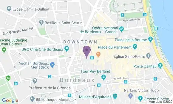 Localisation Guiraud Antoine