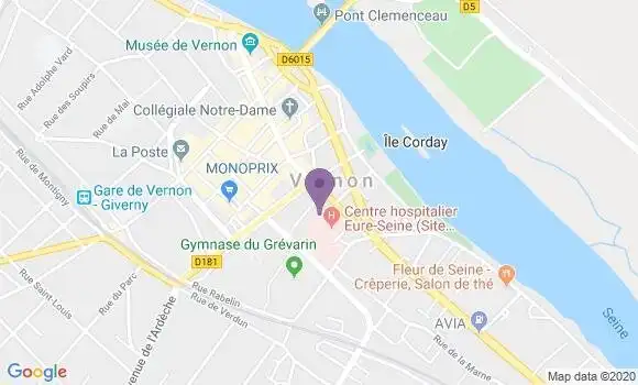 Localisation Chevillard Catherine