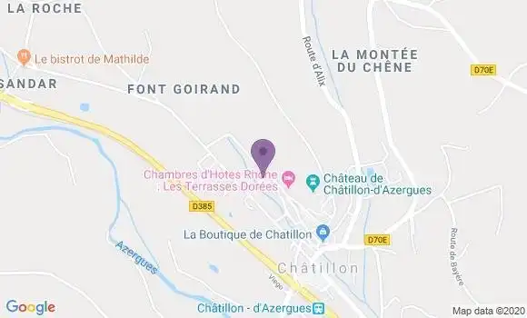 Localisation Barres Caroline