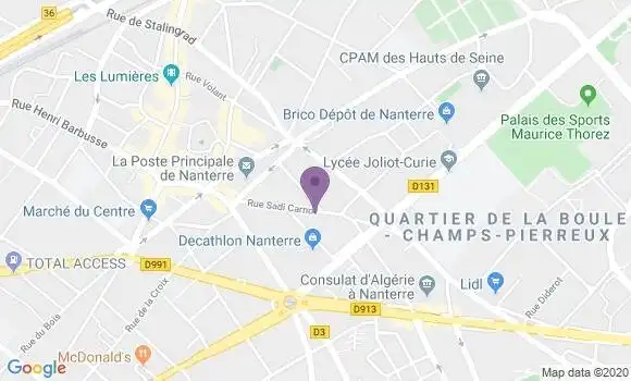 Localisation Fleury Françoise