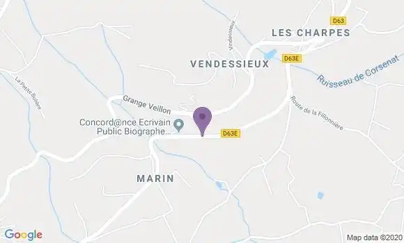 Localisation Froment Romain