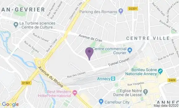 Localisation Weise Gabrielle