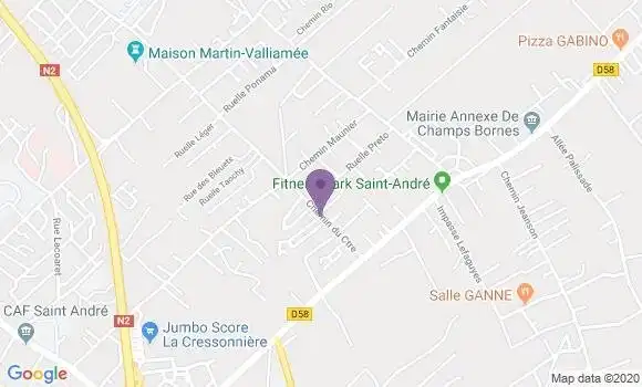 Localisation Martinez François