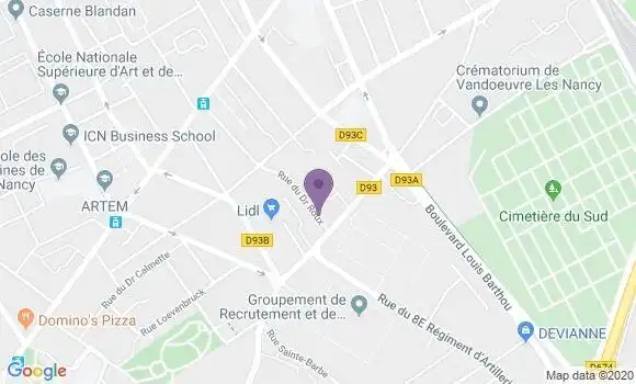 Localisation Cichy Emmanuel