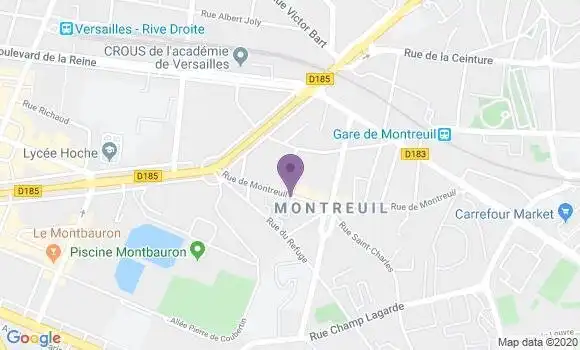 Localisation Girardon Le Touze Catherine