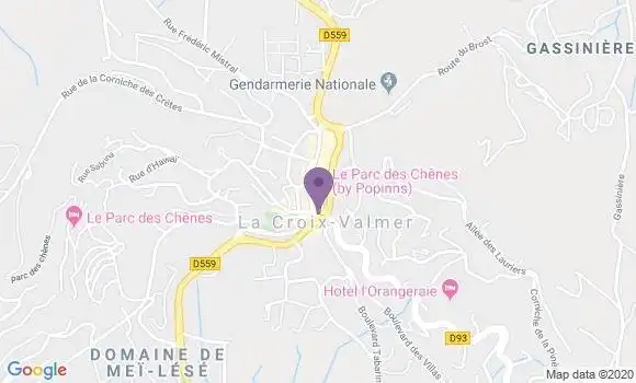 Localisation Castello David