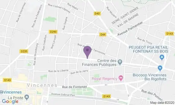 Localisation Robineau Pierre