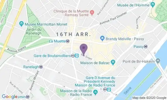 Localisation Baudier Christophe