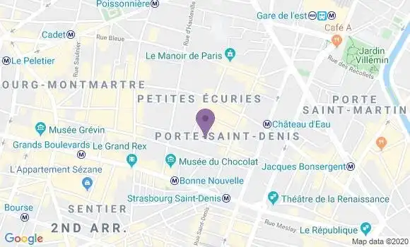 Localisation Weissmann Martine