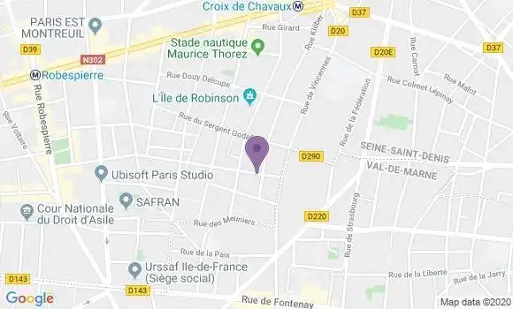 Localisation Devidts Bruno