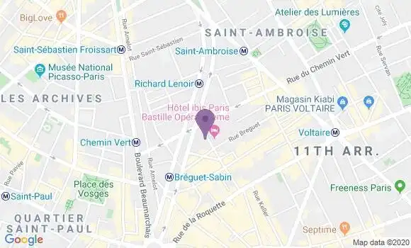 Localisation Borrione Turpin Isabelle