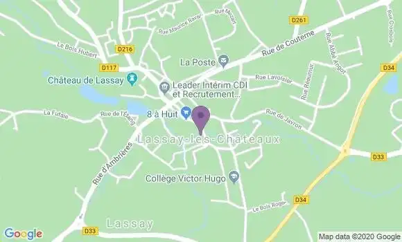 Localisation Davidson James