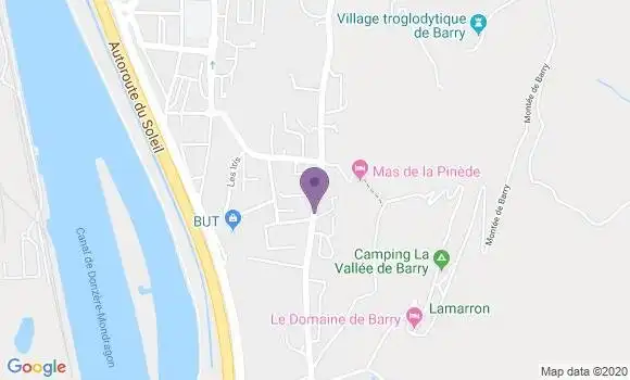 Localisation Perret Luc