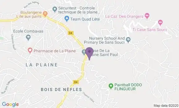 Localisation Daron Xavier