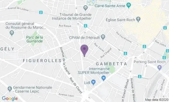 Localisation Rondony Thomas