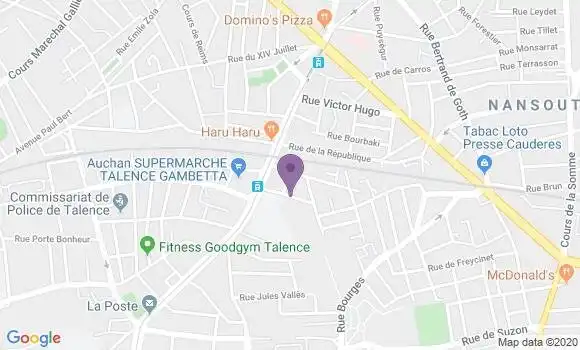 Localisation Dupuy Sandrine