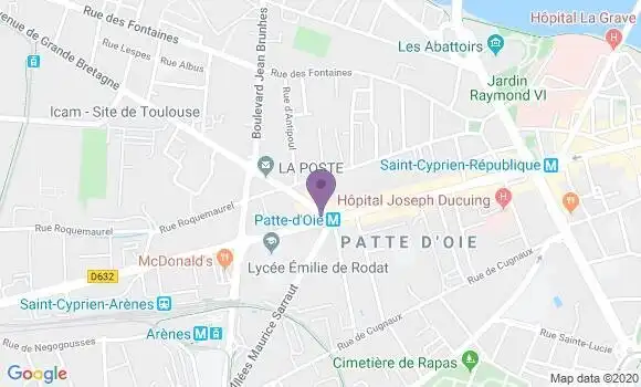 Localisation Roca D