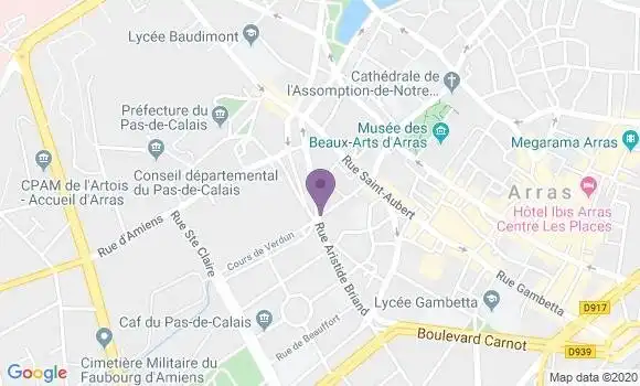Localisation Lambert Maxime