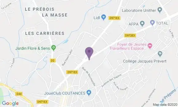 Localisation Laquaine Jean Philippe