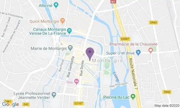 Localisation Amsellem Isabelle
