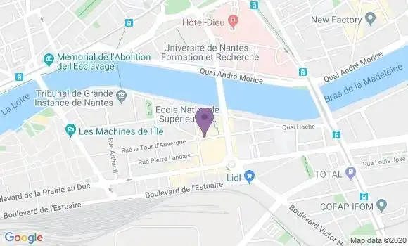 Localisation Audebaud Bruno