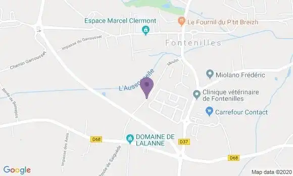 Localisation Andree Magali
