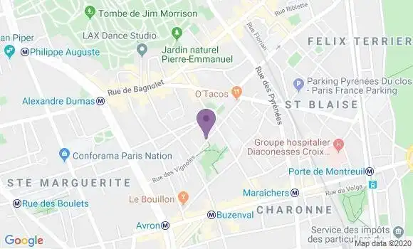 Localisation Horn Christian
