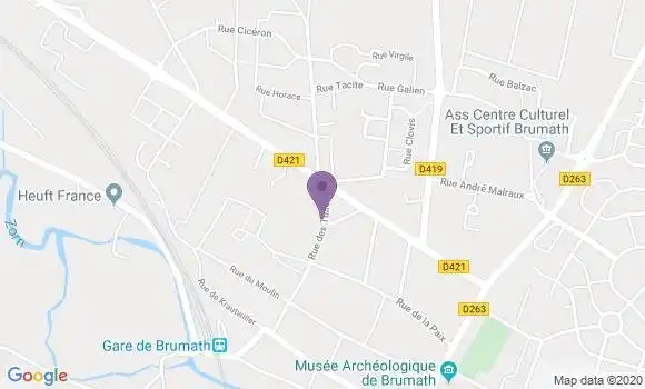 Localisation Gardin Thomas