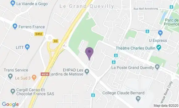 Localisation Chevance Virginie